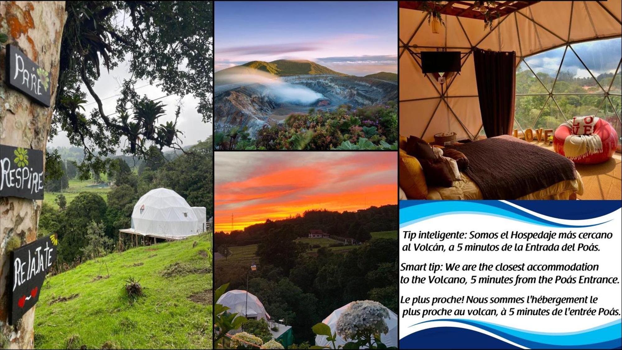 Poas Volcano Observatory Lodge & Glamping Poasito Exterior photo